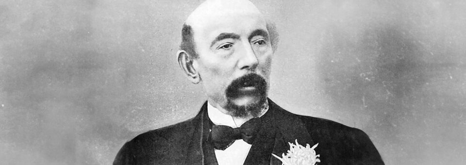 A photograph of George Sanger.