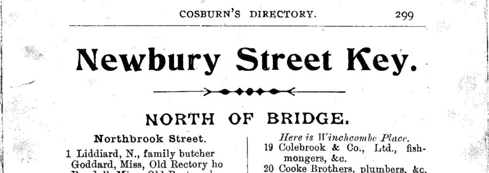Newbury Street Key header